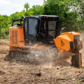 Gas-Powered Commercial Stump Grinders: Everything You Need to Know