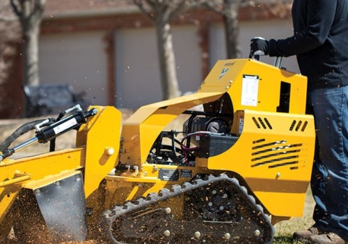 Gas-powered Tree Stump Grinding Machines for Sale